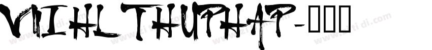 VNI HL THUPHAP字体转换